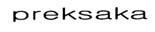 PREKSAKA logo