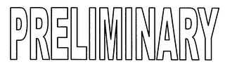 PRELIMINARY logo