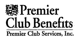 PREMIER CLUB BENEFITS PREMIER CLUB SERVICES, INC. PCB logo