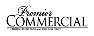 PREMIER COMMERCIAL THE OFFICIAL GUIDE TO COMMERCIAL REAL ESTATE logo