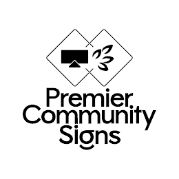 PREMIER COMMUNITY SIGNS logo