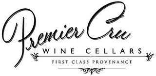 PREMIER CRU WINE CELLARS FIRST CLASS PROVENANCE logo