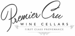 PREMIER CRU WINE CELLARS FIRST CLASS PROVENANCE logo
