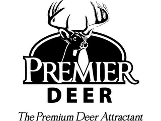 PREMIER DEER THE PREMIUM DEER ATTRACTANT logo