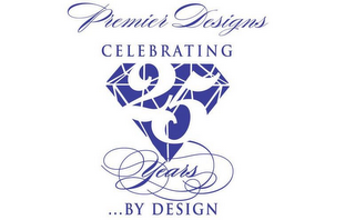 PREMIER DESIGNS CELEBRATING 25 YEARS BY DESIGN logo