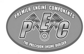 PREMIER ENGINE COMPONENTS THE PRECISIONENGINE BUILDER P E C logo