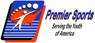 PREMIER SPORTS SERVING THE YOUTH OF AMERICA logo