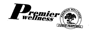 PREMIER WELLNESS 100% NATURAL logo