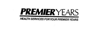 PREMIER YEARS, HEALTH SERVICES FOR YOUR PREMIER YEARS logo