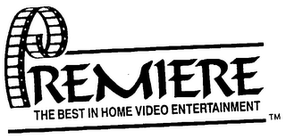 PREMIERE THE BEST IN HOME VIDEO ENTERTAINMENT logo