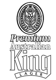 PREMIUM AUSTRALIAN KING LAGER logo