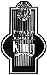 PREMIUM AUSTRALIAN KING LAGER logo