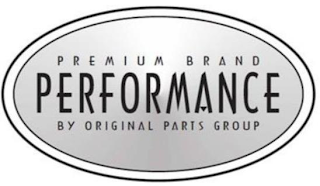 PREMIUM BRAND PERFORMANCE BY ORIGINAL PARTS GROUP logo