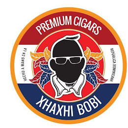 PREMIUM CIGARS HECHO A MANO EN LA REPUBLICA DOMINICANA XHAXHI BOBI logo