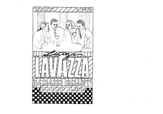 PREMIUM COFFEE LUIGI LAVAZZA MILANO ROAST MORNING BLEND logo