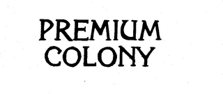 PREMIUM COLONY logo