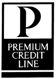 PREMIUM CREDIT LINE AND DESIGN logo