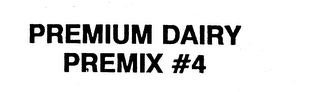 PREMIUM DAIRY PREMIX #4 logo