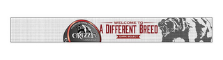 PREMIUM DARK SELECT GRIZZLY LONG CUT WELCOME TO A DIFFERENT BREED DARK SELECT logo