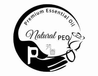 PREMIUM ESSENTIAL OIL NATURAL PEO P logo