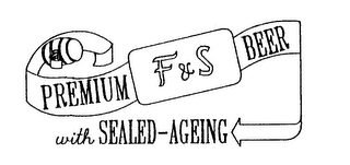 PREMIUM F & S BEER WITH SEALED-AGEING logo