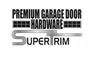 PREMIUM GARAGE DOOR HARDWARE SUPERTRIM logo
