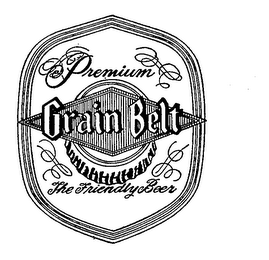 PREMIUM GRAIN BELT THE FRIENDLY BEER logo