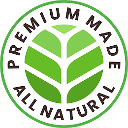 PREMIUM MADE ALL NATURAL logo