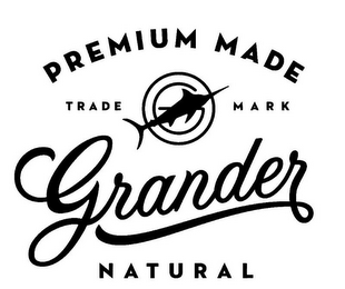 PREMIUM MADE TRADE MARK G GRANDER NATURAL logo