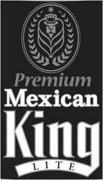 PREMIUM MEXICAN KING LITE logo