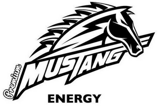 PREMIUM MUSTANG ENERGY logo