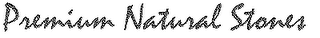 PREMIUM NATURAL STONES logo