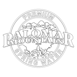 PREMIUM PALOMAR MOUNTAIN BRAND SPRING WATER logo