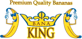 PREMIUM QUALITY BANANAS BANA KING logo