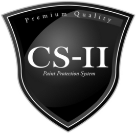 PREMIUM QUALITY CS-II PAINT PROTECTION SYSTEM logo