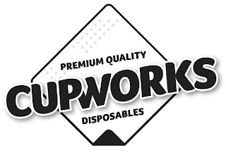 PREMIUM QUALITY CUPWORKS DISPOSABLES logo