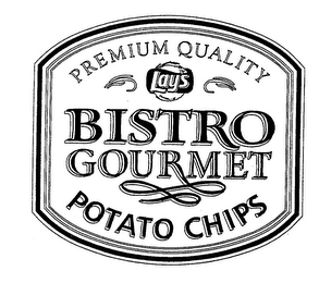 PREMIUM QUALITY LAY'S BISTRO GOURMET POTATO CHIPS logo
