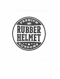 PREMIUM RUBBER HELMET CONDOMS logo