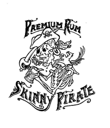 PREMIUM RUM SKINNY PIRATE logo