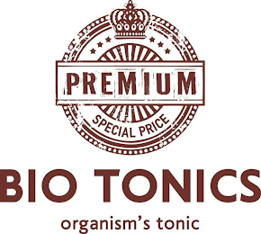 PREMIUM SPECIAL PRICE BIO TONICS ORGANISM'S TONIC logo
