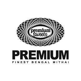 PREMIUM SWEETS PREMIUM FINEST BENGAL MITHAI logo