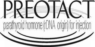 PREOTACT PARATHYROID HORMONE(RDNA ORIGIN) FOR INJECTION logo