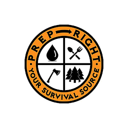 PREP RIGHT YOUR SURVIVAL SOURCE logo