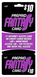 PREPAID FANTASY CARD logo