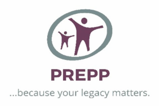 PREPP...BECAUSE YOUR LEGACY MATTERS. logo