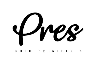 PRES GOLD PRESIDENTS logo