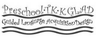 PRESCHOOL·TK·K GLAD GUIDED LANGUAGE ACQUISITION DESIGN logo