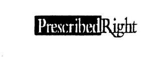 PRESCRIBED RIGHT logo