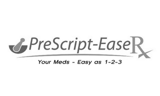 PRESCRIPT-EASE RX YOUR MEDS - EASY AS 1-2-3 logo