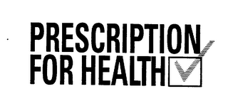 PRESCRIPTION FOR HEALTH logo